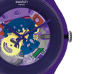 SUOV100 Reloj Swatch Purple unisex correa de resina