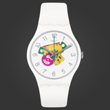 SUOW148 Reloj Swatch Candinette de hombre pulsera de caucho 41 mm
