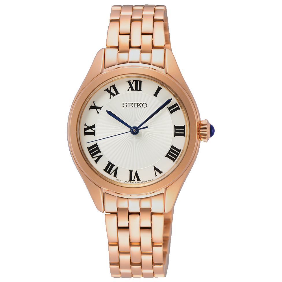 SUR332P1 Reloj Seiko Classic de dama correa de acero inoxidable