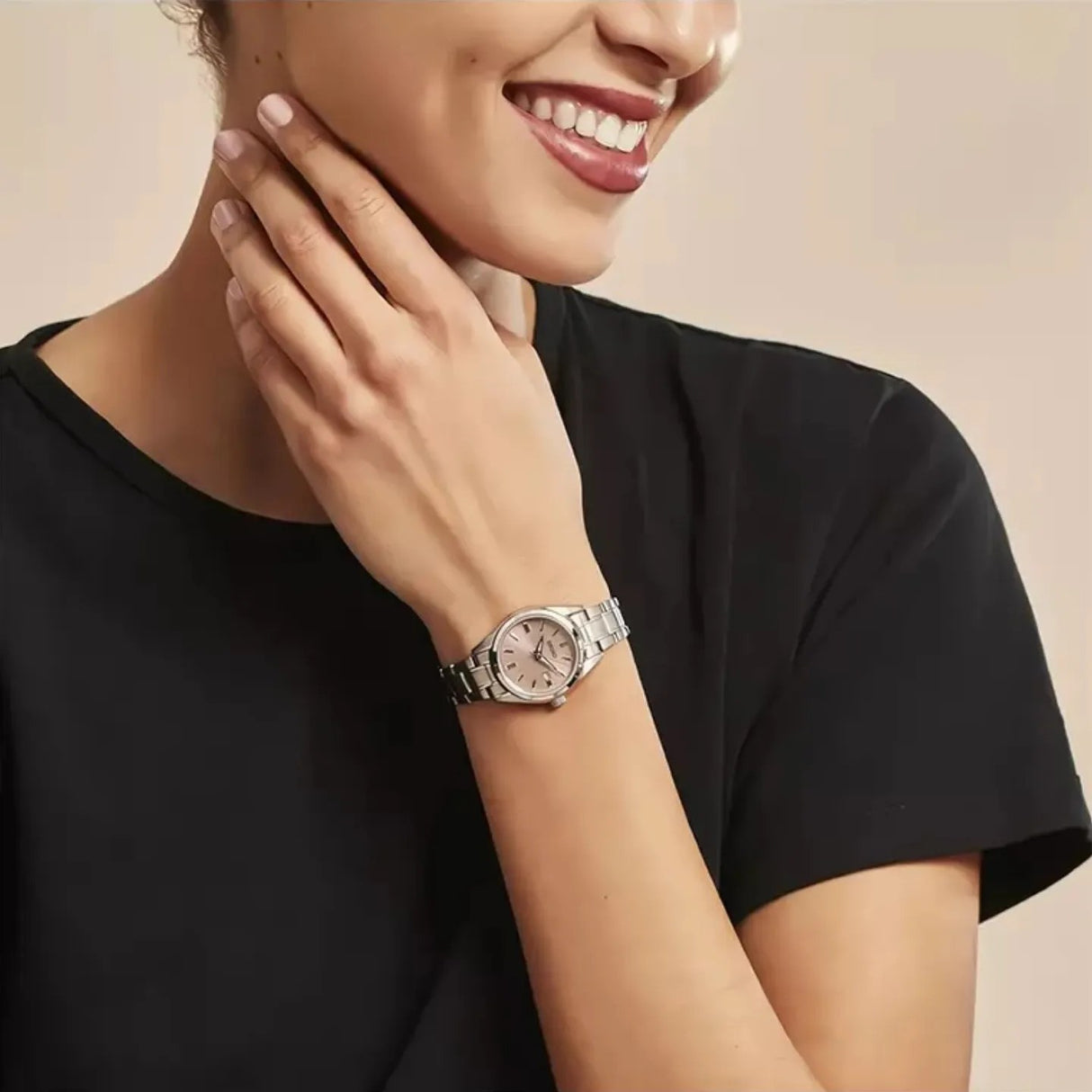 SUR529P1 Reloj Seiko de dama pulsera de metal