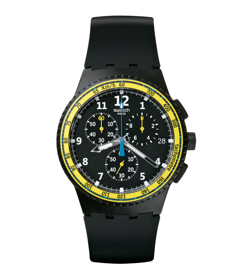 SUSB404 Reloj Swatch Análogo para Hombre pulsera de Caucho