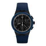 SUSB418 Swatch X-District de caballero correa de caucho
