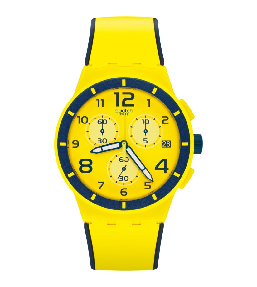 SUSJ401 Reloj Swatch Solleore unisex correa de silicona