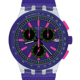 SUSK400 Reloj Swatch Purp-Lol de señorita correa de resina
