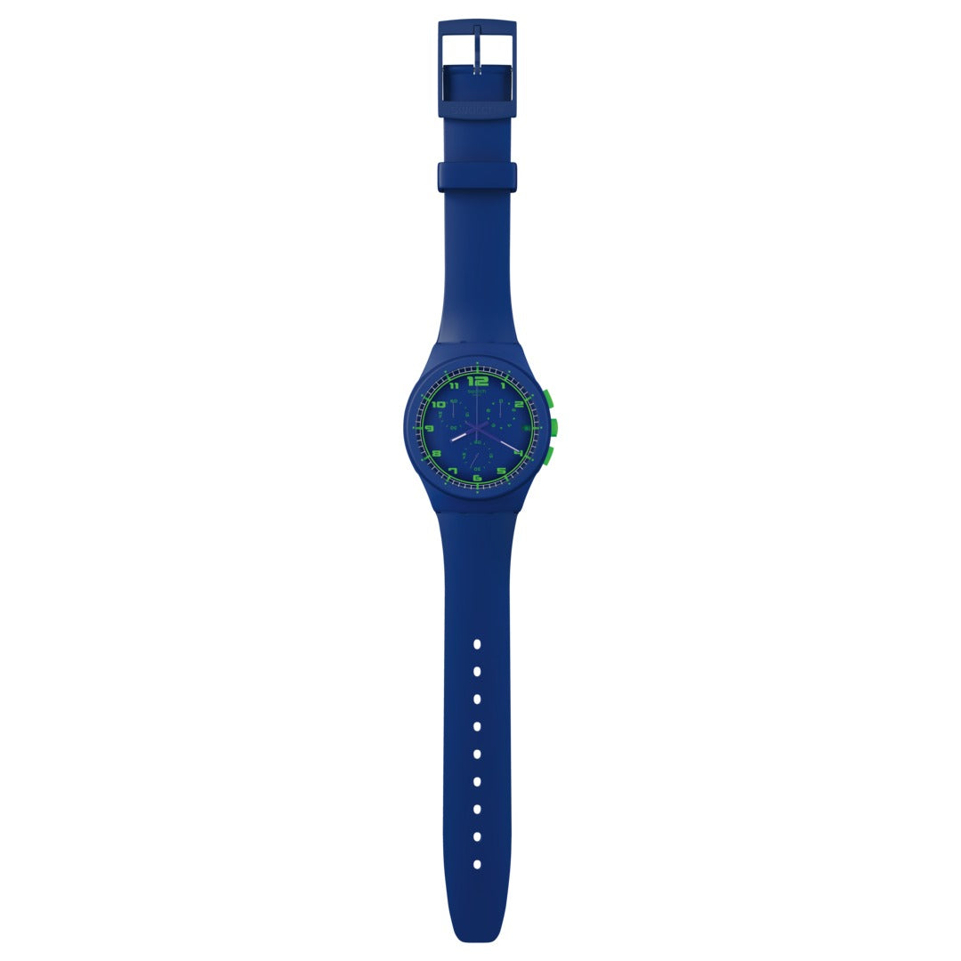 SUSN400 Reloj Swatch Blue C unisex de pulsera de resina