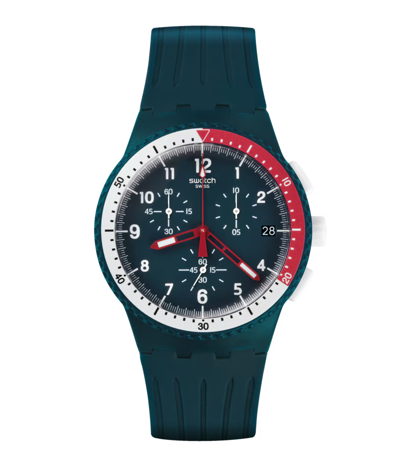 SUSN405 Reloj Swatch El Comandante Unisex pulsera de resina