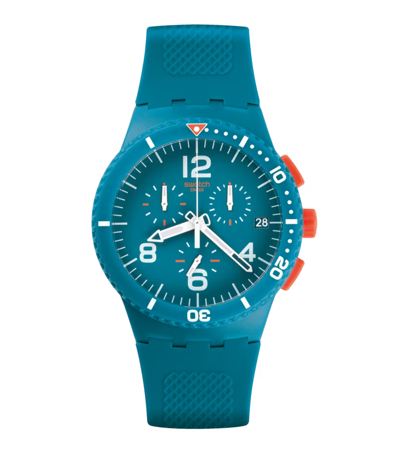 SUSN406 Reloj Swatch Patmos unisex correa de silicona