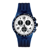 SUSN408 Reloj Swatch Travel Choc de caballero correa de caucho