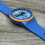 SUSN413 Reloj Swatch de hombre correa de silicona