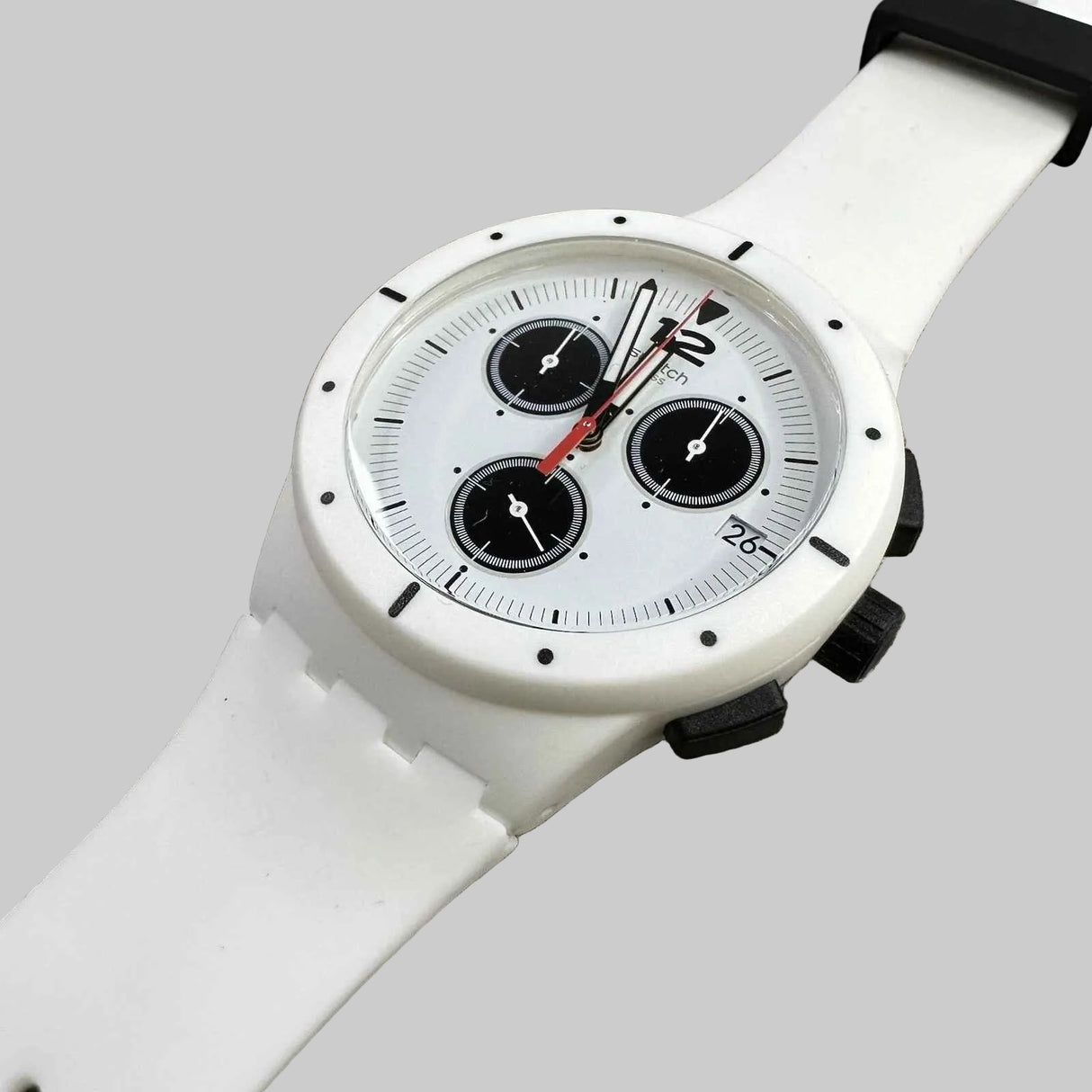 SUSW406 Reloj Swatch Why Again unisex correa de metal