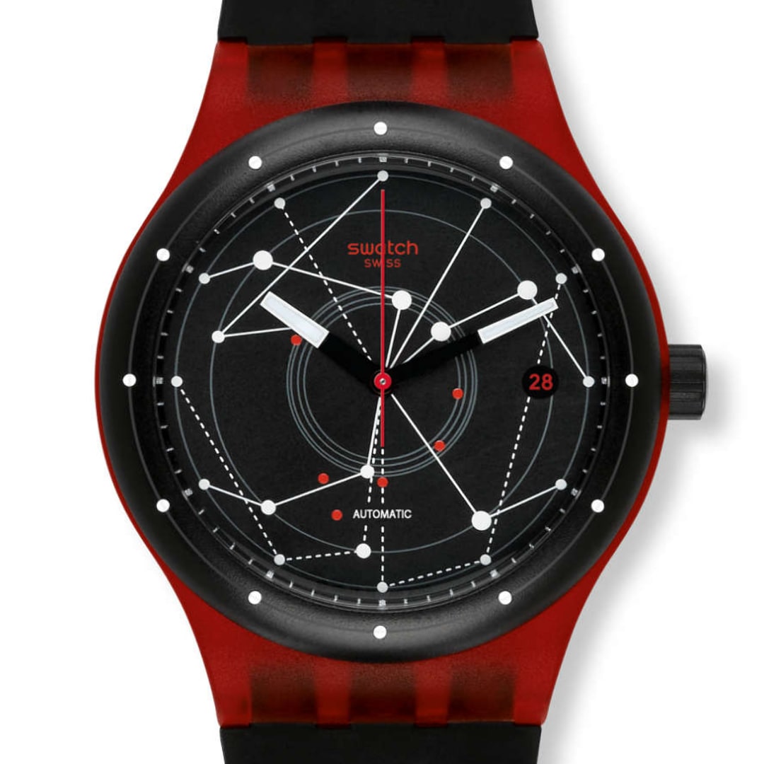 SUTR400  Reloj Swatch de hombre pulsera de caucho
