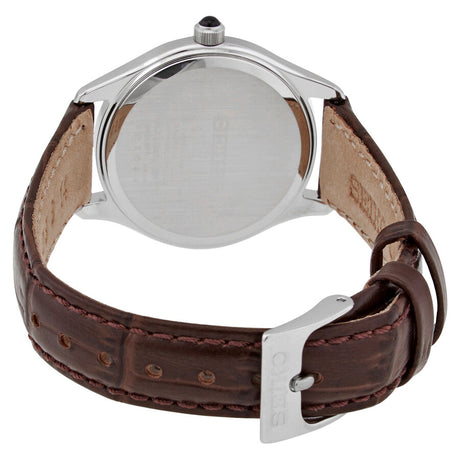 SWR071P1 Reloj Seiko Classic de dama pulsera de cuero 29 mm