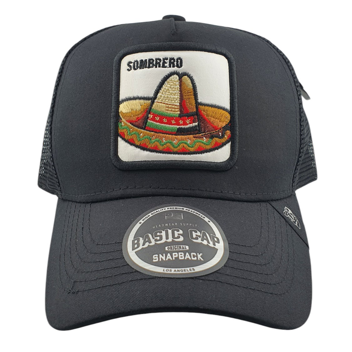 Gorras Basic Cap Authentic food con malla trasera