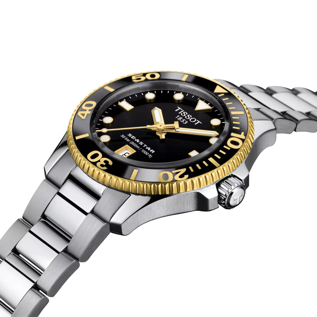 T120.210.21.051.00 Reloj Tissot Seastar 1000 de hombre correa de metal