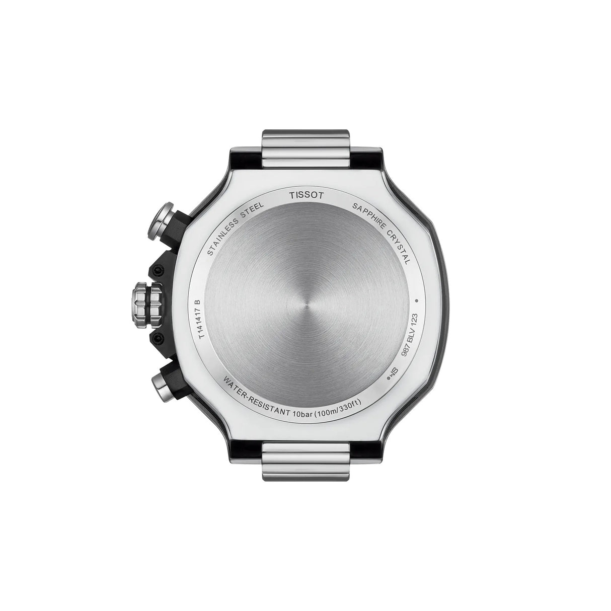 T141.417.11.031.00 Reloj Tissot T-Race de hombre banda de acero inoxidable
