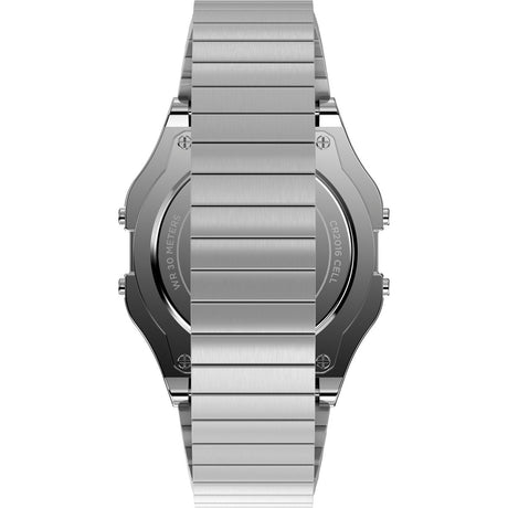 T78582 Timex Classic Digital Reloj para Hombre 34 mm Pulsera de Metal