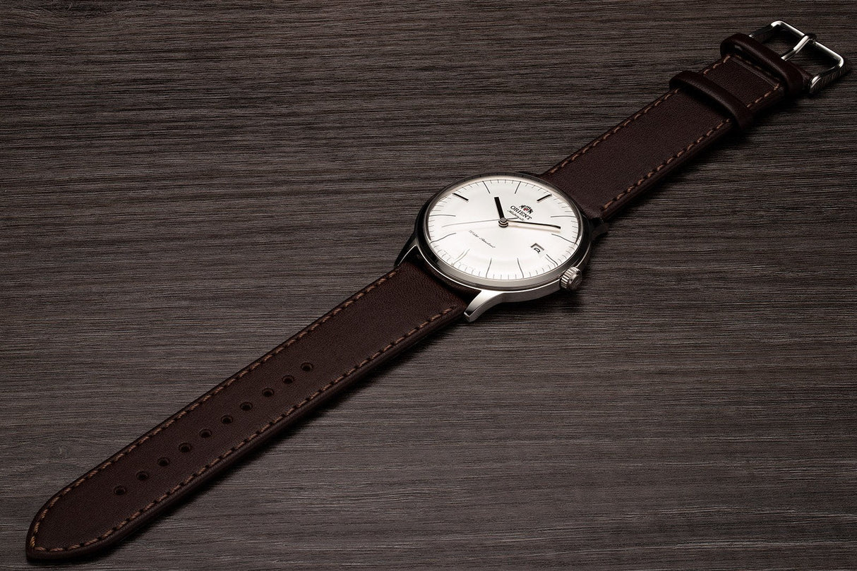 TAC0000EW Reloj Orient de caballero pulsera de cuero