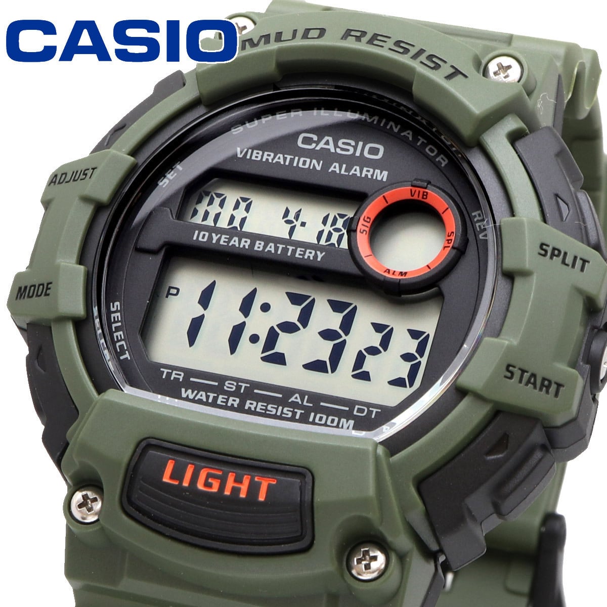 TRT-110 Reloj Casio para Hombre Pulsera de Caucho Digital