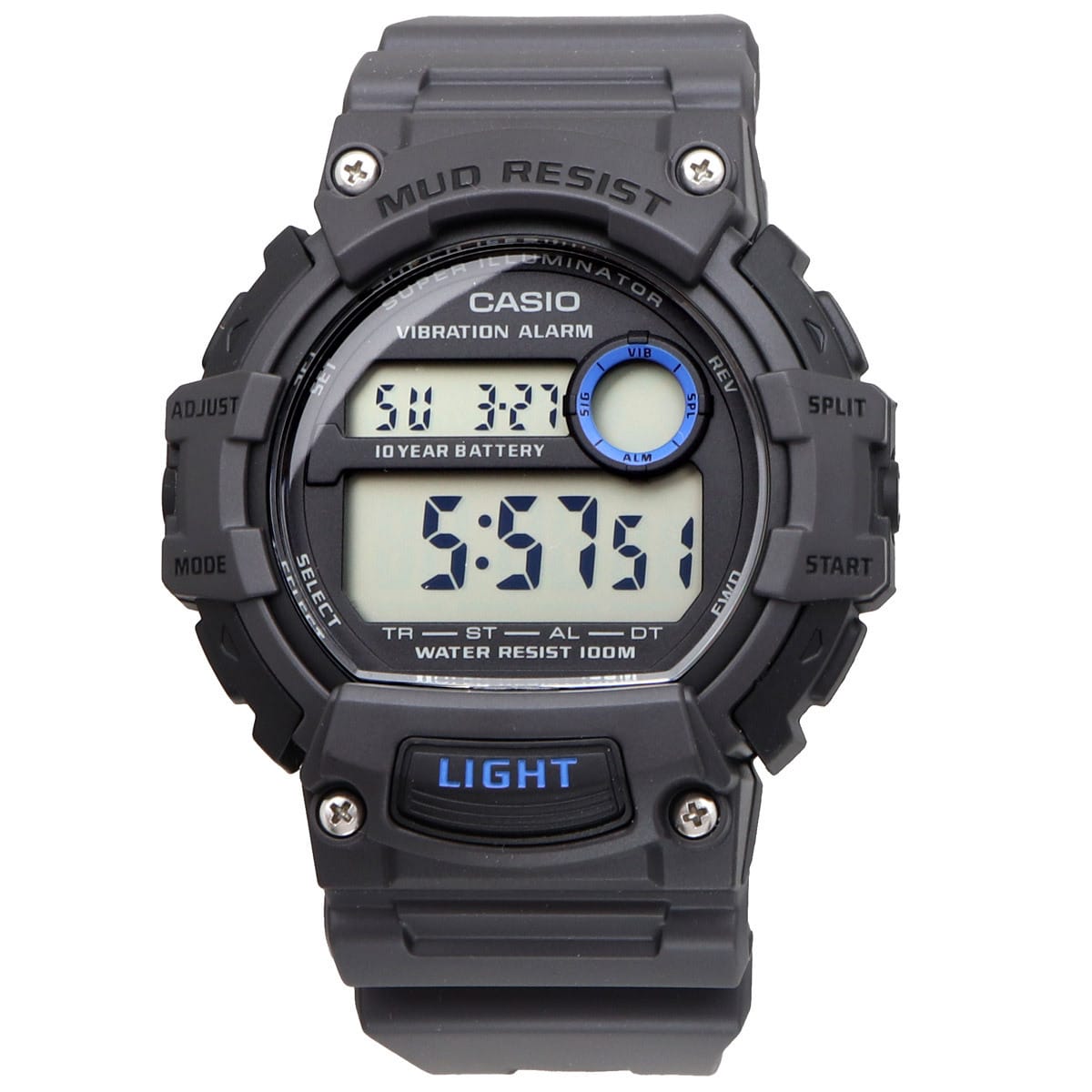 TRT-110 Reloj Casio para Hombre Pulsera de Caucho Digital