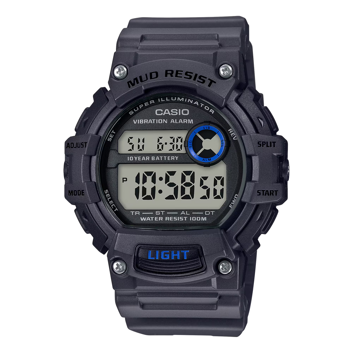 TRT-110 Reloj Casio para Hombre Pulsera de Caucho Digital