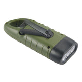 TS-FL1142 Linterna Solar de Manivela Mini Linterna LED Recargable de Emergencia