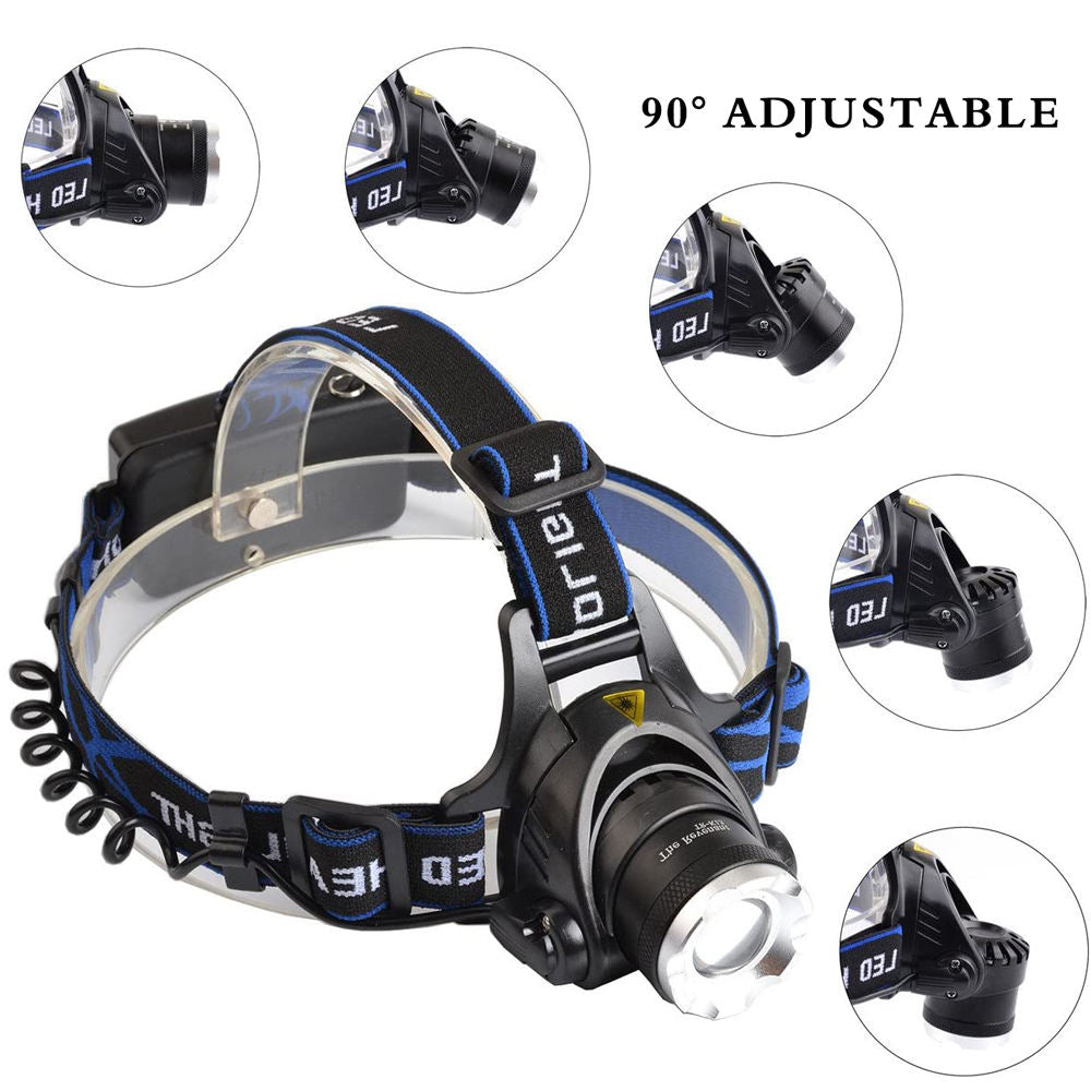 Lámpara Frontal Recargable Impermeable TS-HL057