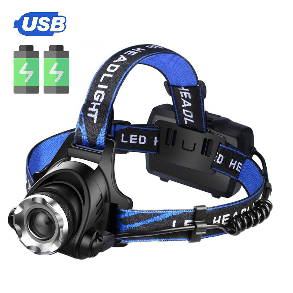 Lámpara Frontal Recargable Impermeable TS-HL057