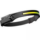 TS-HL102 Lámpara Frontal LED de Silicona con Sensor de Movimiento