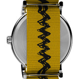 TW2R41100 Timex Reloj Unisex Charlie Brown Peanuts Snoopy Pulsera de Tela