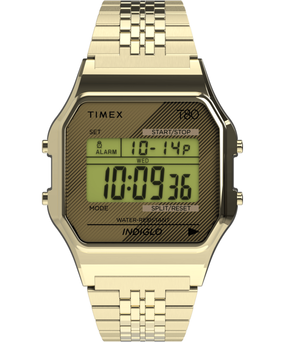 TW2R79200 Reloj Timex T80 unisex banda de metal digital