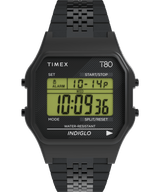 TW2R79400 Reloj Timex T80 unisex banda de metal 34 mm