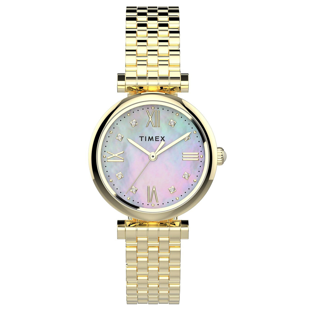 TW2T78900 Reloj Timex Parisienne de mujer correa de metal