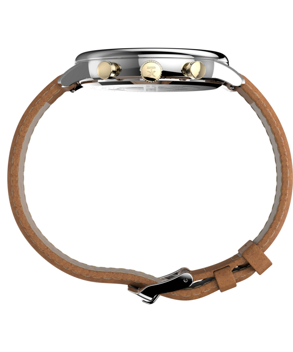 TW2U39000 Reloj Timex Chicago Cronógrafo de hombre correa de piel