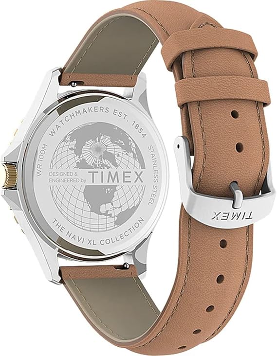 TW2U55600 Reloj Timex Navi XL de caballero correa de piel
