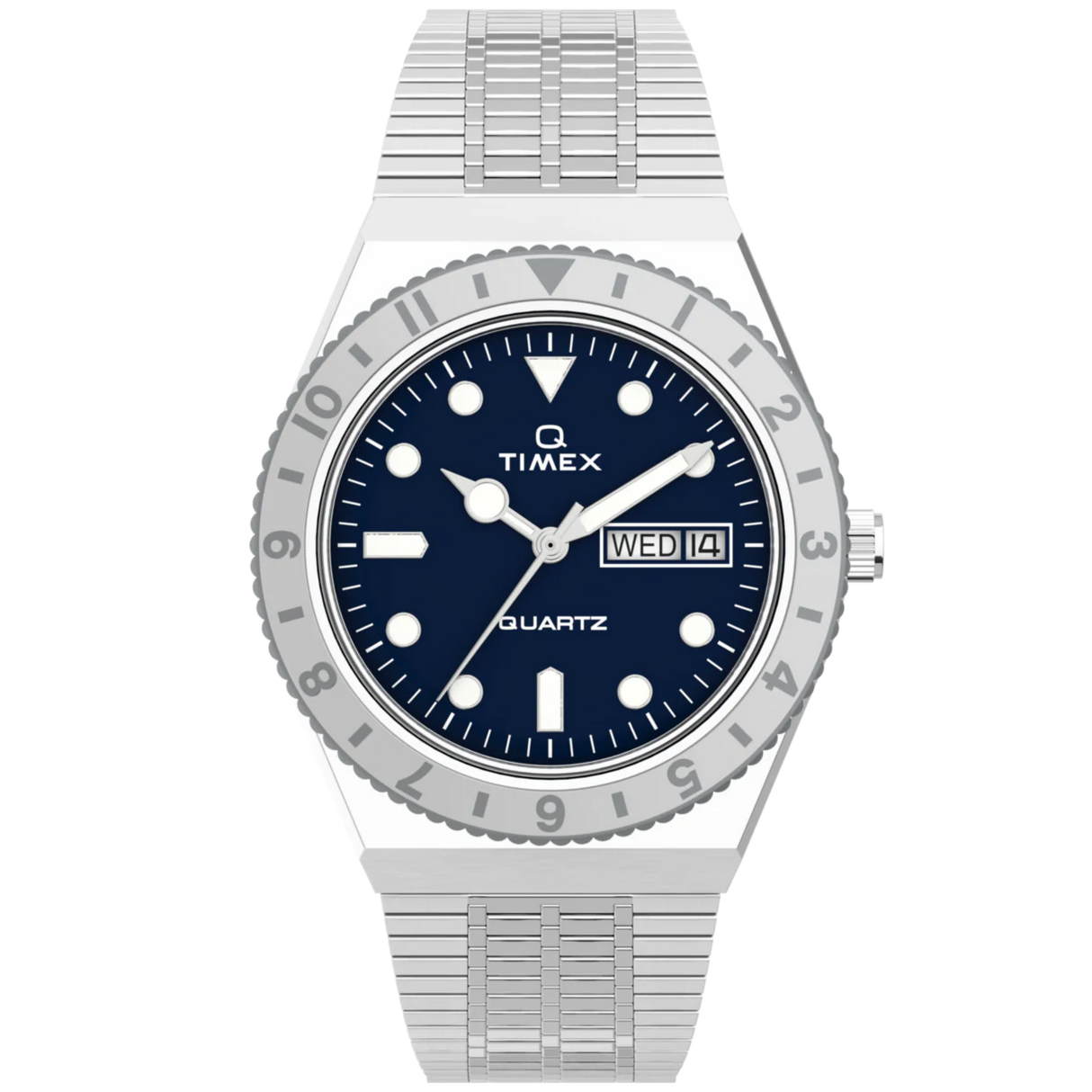 TW2U95500 Reloj Timex Q de hombre banda de metal