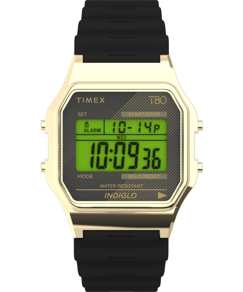 TW2V41000 Reloj Timex T80 unisex correa de silicona 34 mm