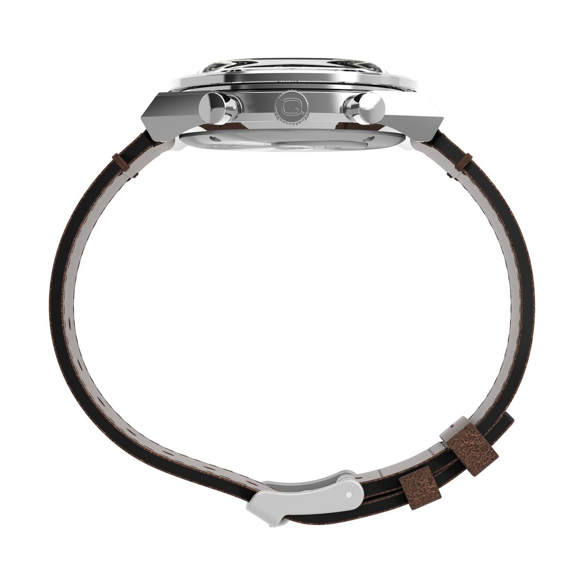 TW2V42800 Reloj Timex Q Chronograph de hombre correa de cuero