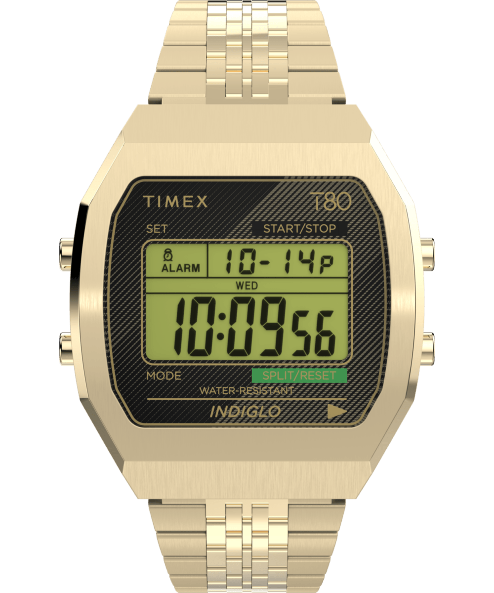 TW2V74300 Reloj Timex T80 unisex correa de metal