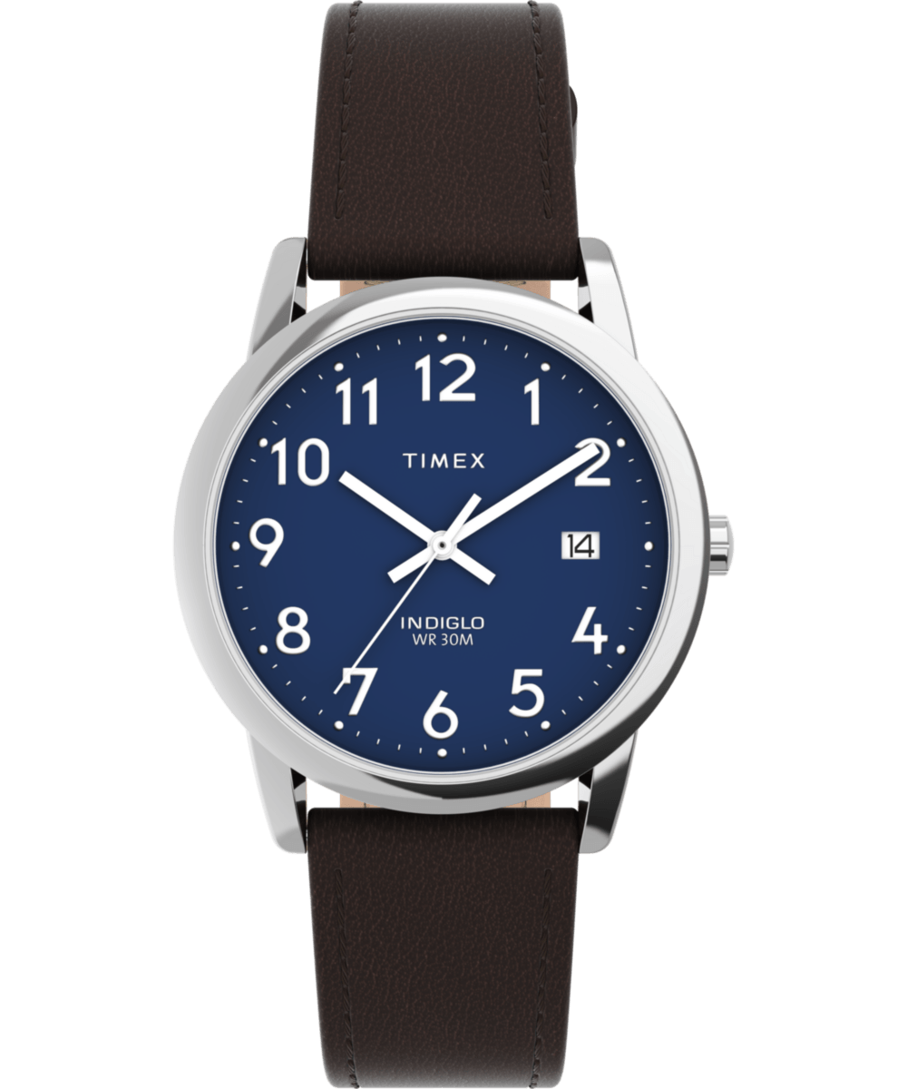 TW2V75200 Reloj Timex Easy Reader de hombre pulsera de piel 35 mm