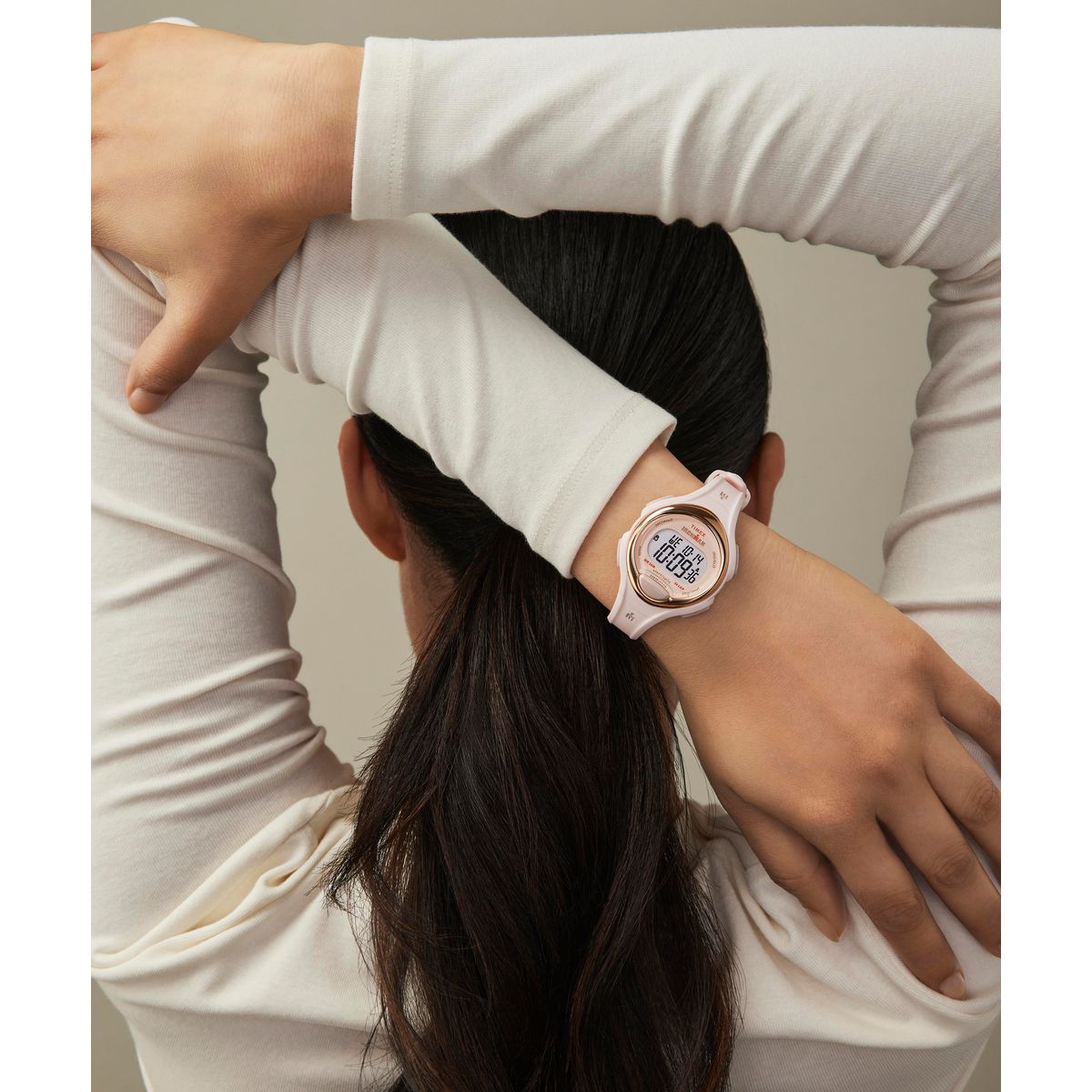 TW2W17400 Reloj Timex Ironman Essential Digital para Señorita con Correa de Resina 34 mm