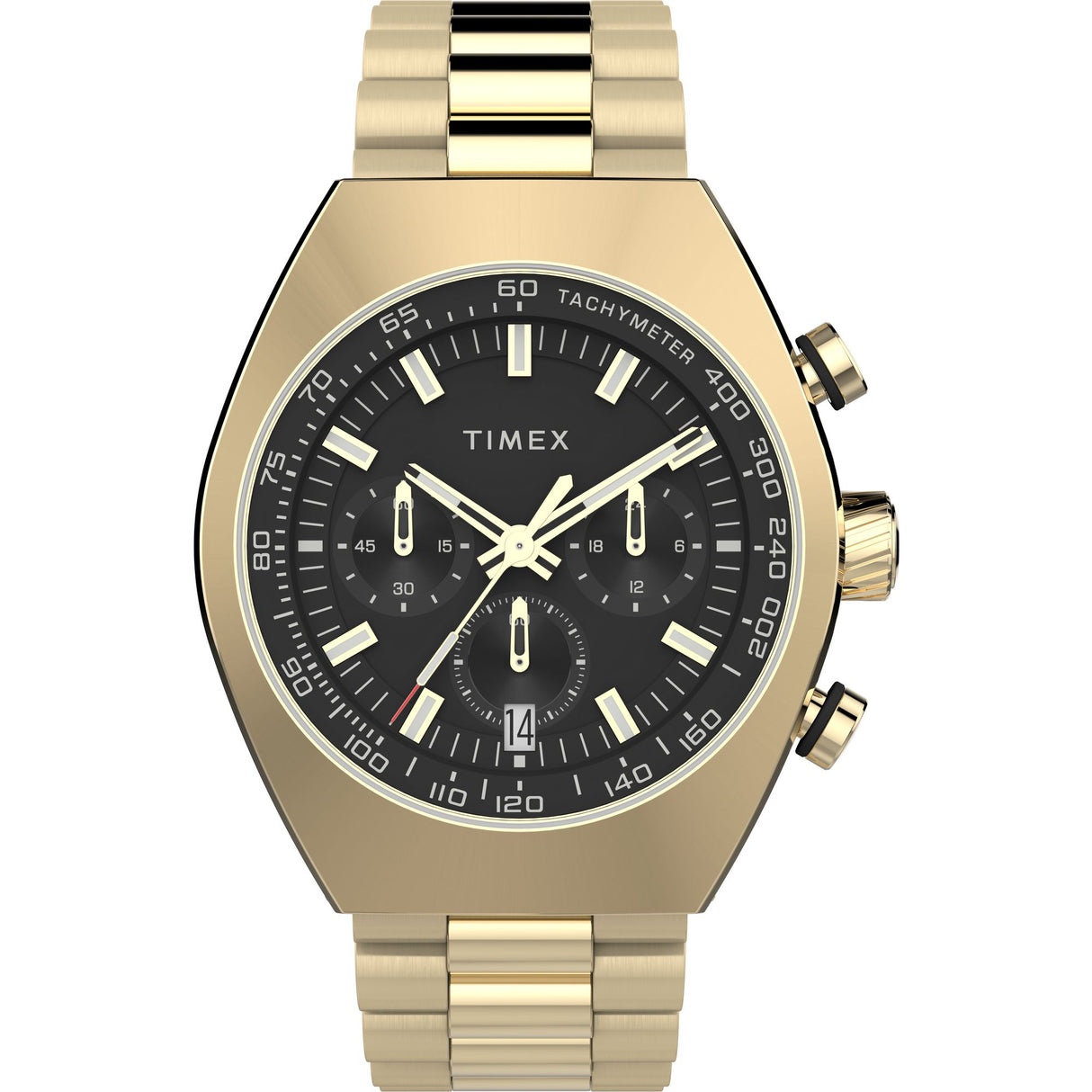 TW2W22100 Reloj Timex Legacy Tonneau de hombre pulsera de metal 42 mm