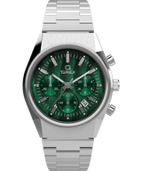 TW2W33600 Reloj Timex Q Falcon Eye de caballero banda de metal 40 mm