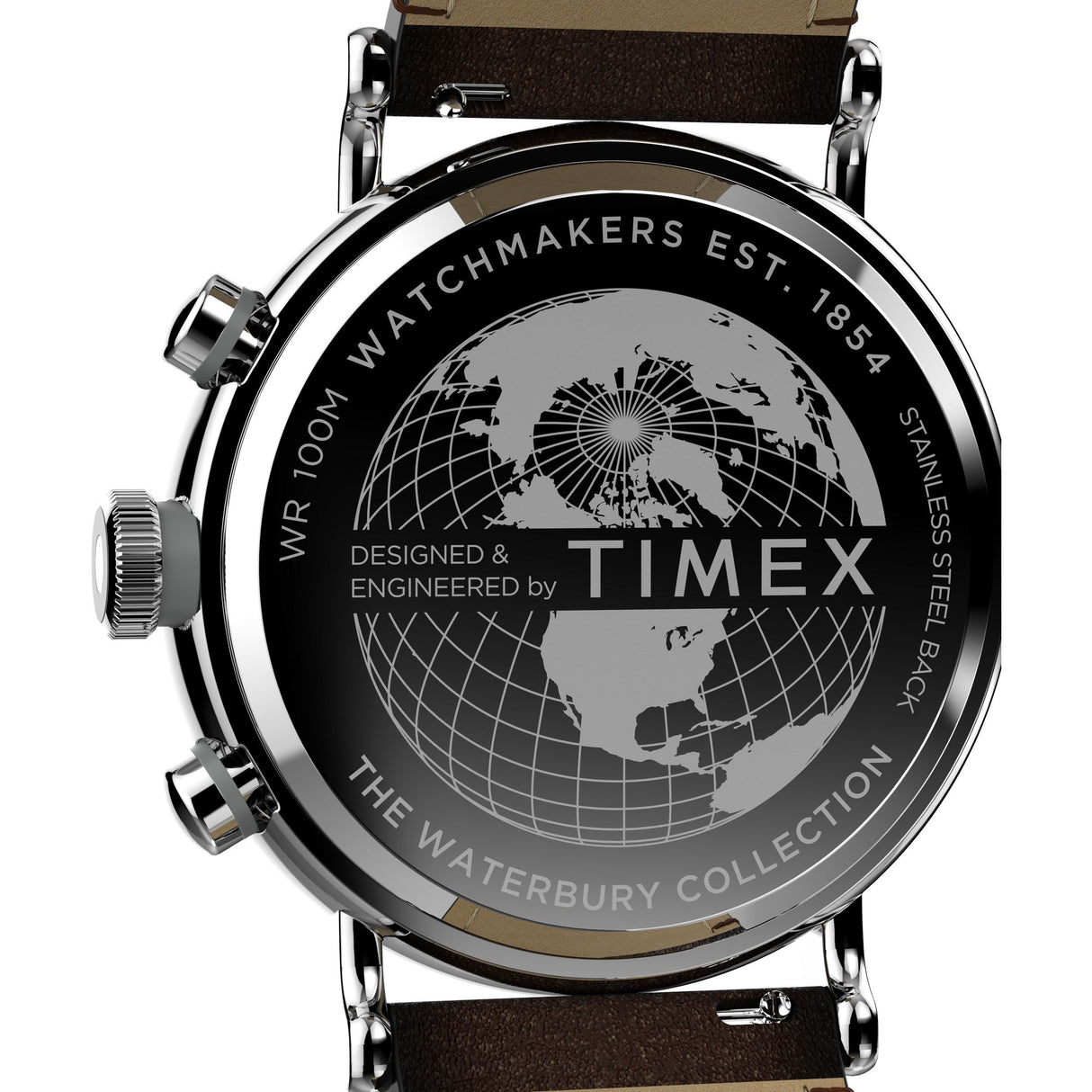 TW2W47300 Reloj Timex  Waterbury de hombre pulsera de piel 43 mm
