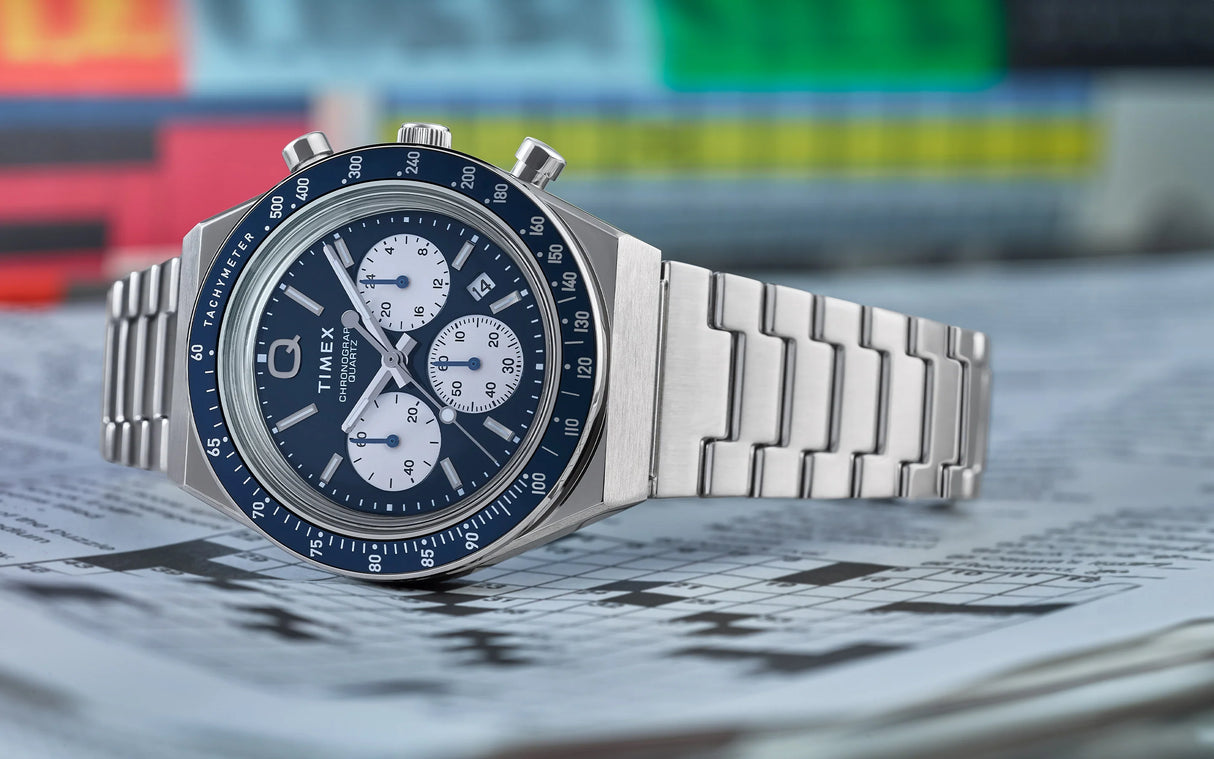 TW2W51600 Reloj Timex Q de hombre  pulsera de metal