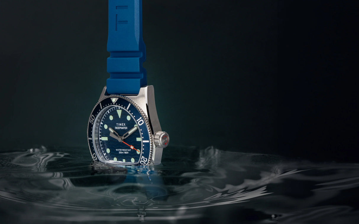 TW2W74600 Reloj Timex Deepwater de caballero correa de caucho