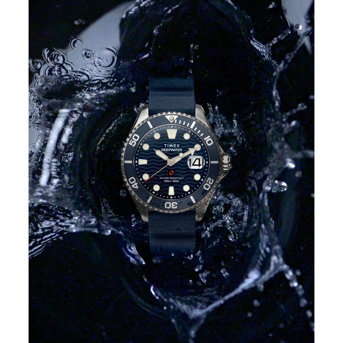 TW2W81500 Reloj Timex Deepwater Meridian 200 de hombre correa de resina