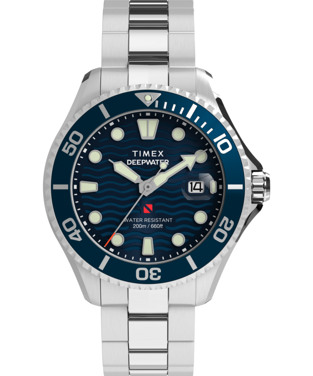 TW2W81900 Reloj Timex Deepwater Meridian 200 de hombre correa de metal