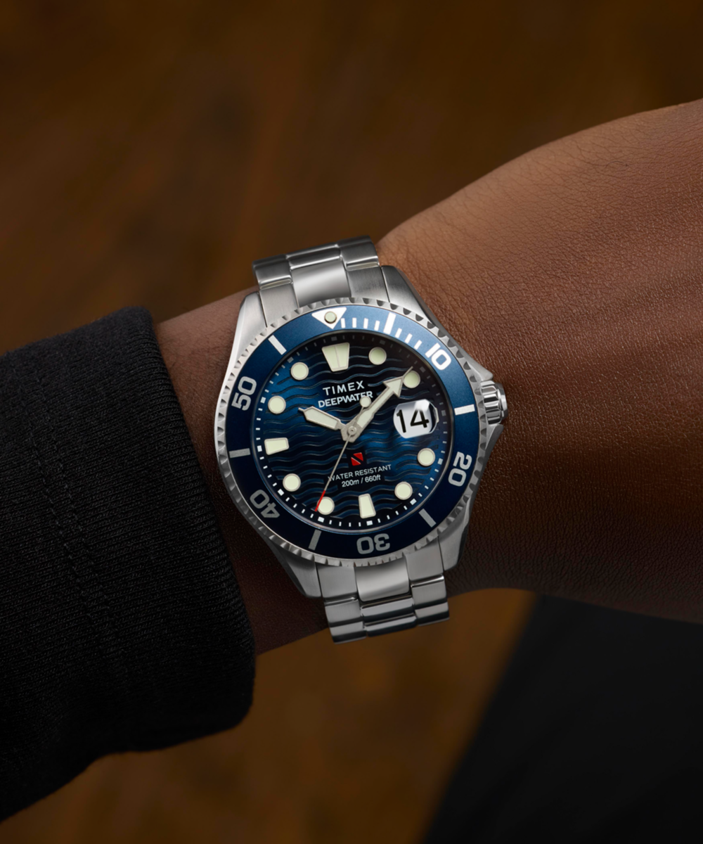 TW2W81900 Reloj Timex Deepwater Meridian 200 de hombre correa de metal