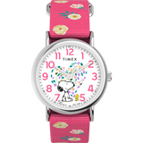 TW2W83100 Reloj Timex x Peaunuts de dama pulsera de tela 38 mm