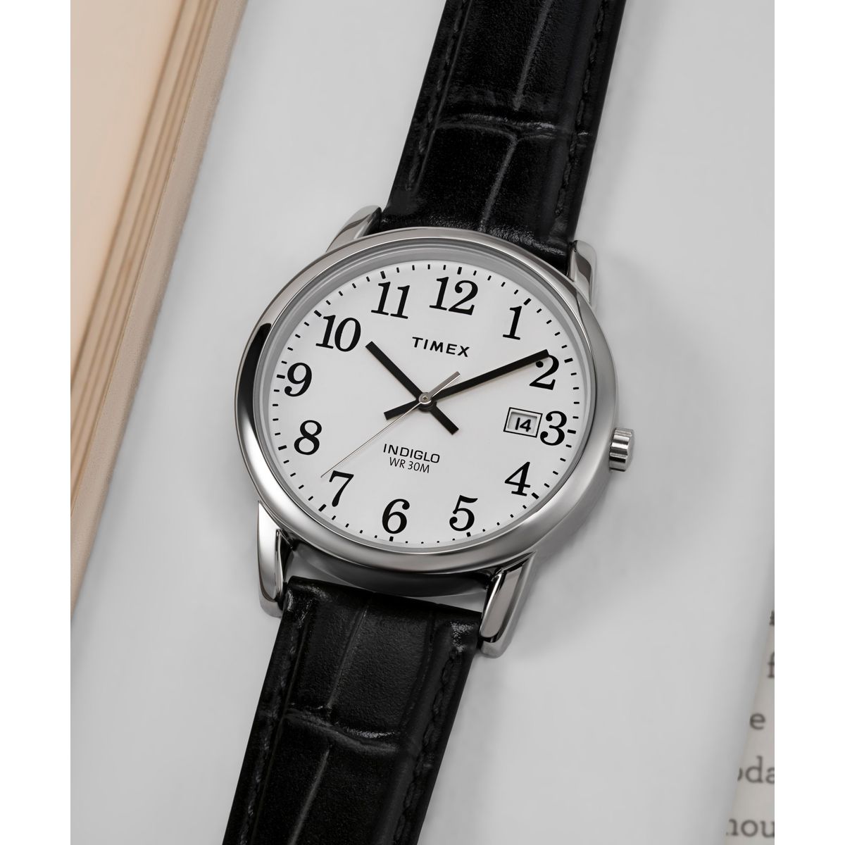 TW2W95400 Reloj Timex Easy Reader de hombre correa de cuero